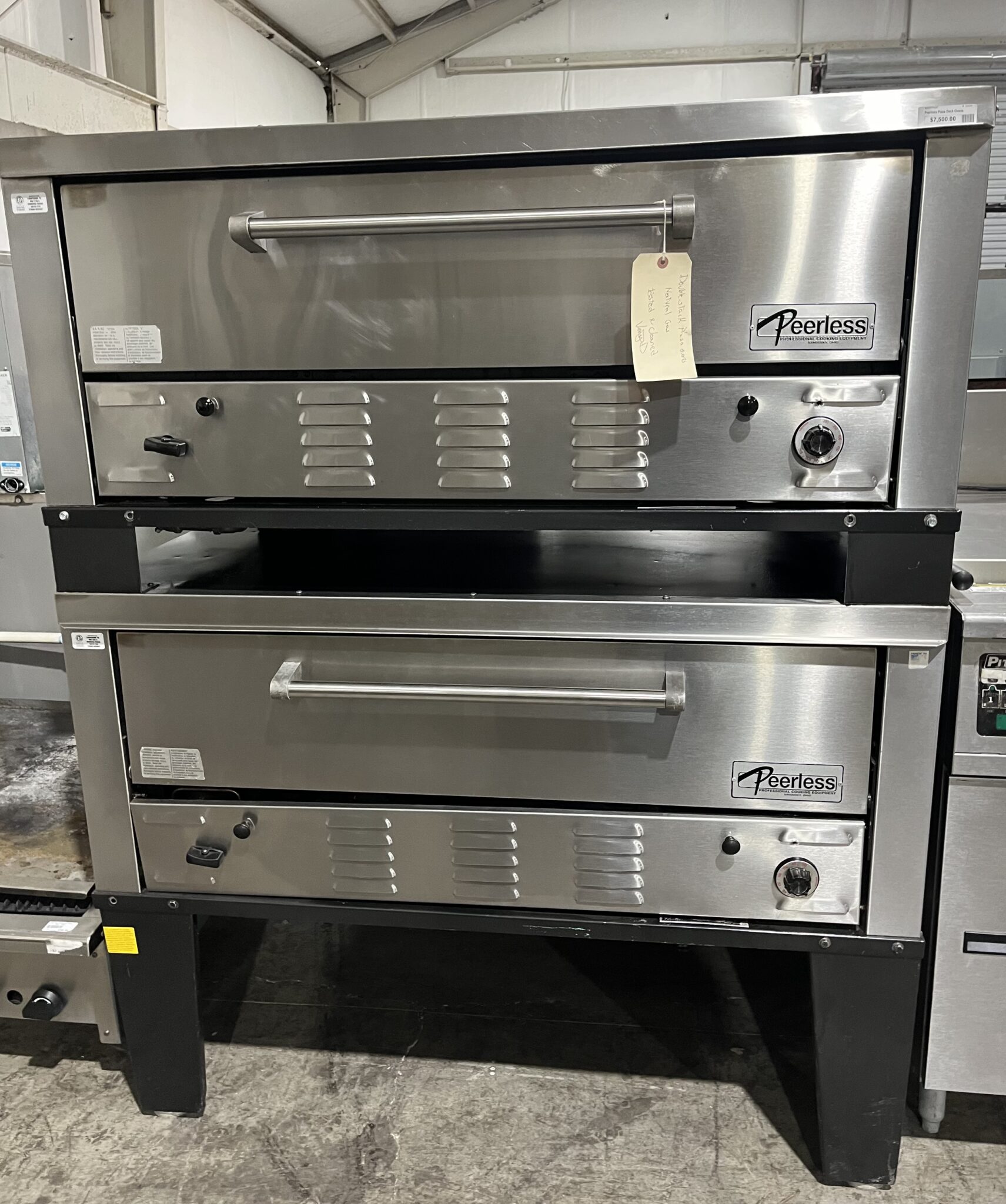 Used Peerless Deck Oven Supreme Restaurant Equipment