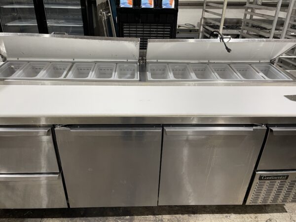 Used Continental Pizza Prep Cooler $2200 - Image 2