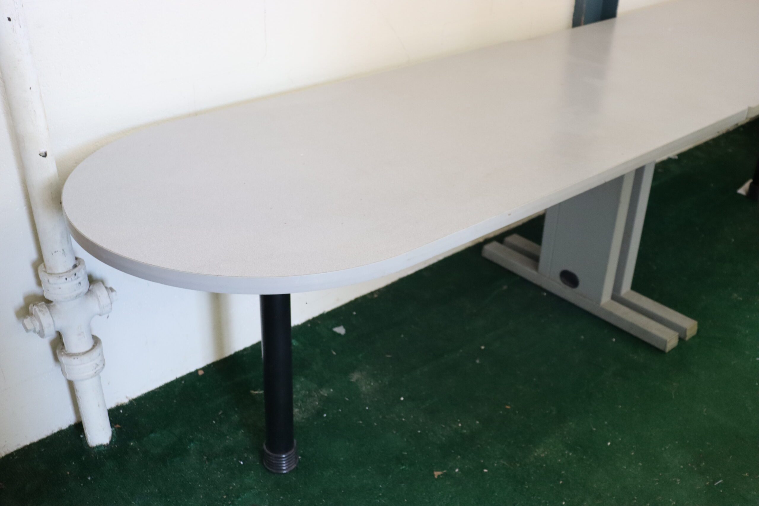 Used serving/ flush mount  racetrack table